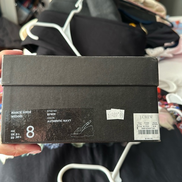 J.Crew Marcie suede wedges - Picture 2 of 3